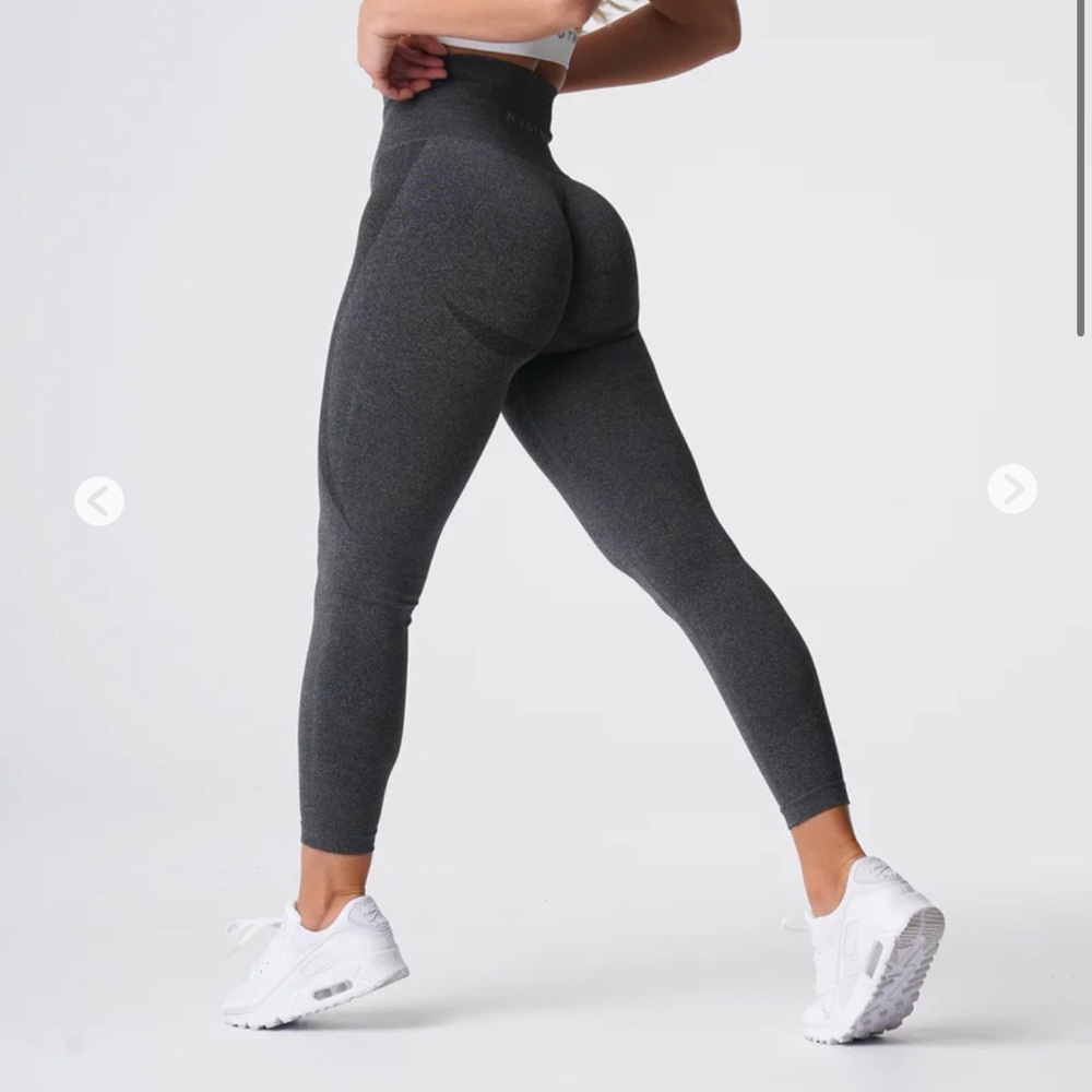 NVGTN -Black Speckled Contour Seamless Leggings